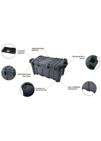Контейнер для инструмента 85л Profi 850×490×390мм (7402502) Ultra (395987176)