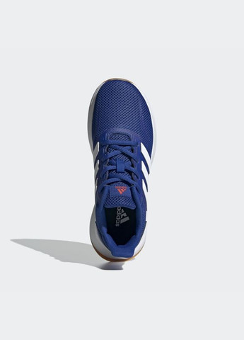 Синие всесезон кроссовки kids run falcon royal blue/white/solar red р.2.5/34/22.3см adidas