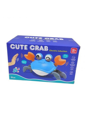 Краб с подсветкой и музыкой MIC игрушка с аккумулятором для детей. ProDobro (367100301)