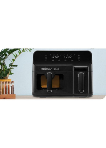 Мультипечь (аэрофритюрница) ZAF9000 Dual Zelmer (317863234)
