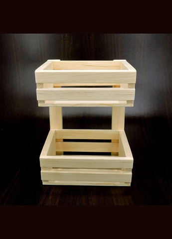 Лоток для овочів і фруктів з дерева Цукіні бланже (ЯХО-000801) No Brand (327866517)