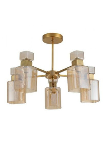 Люстра на 5 плафонів BL1150-2 OLIVIA під лампу золото (80510) Ardero (321971559)