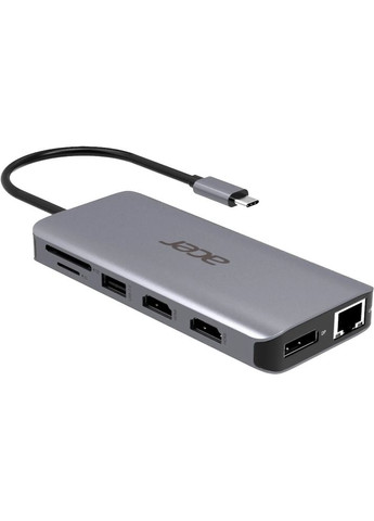 Док-станція 12 in 1 Type-C Dongle Gray (HP.DSCAB.009) Acer (322935696)