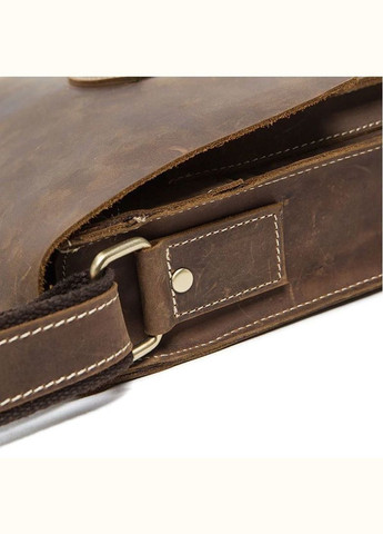 Сумка мужская через плечо кожаная 14660 Коричневая Vintage (302008877)