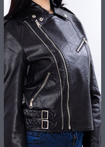 Чорна демісезонна куртка жіноча (демісезон) Носи своє