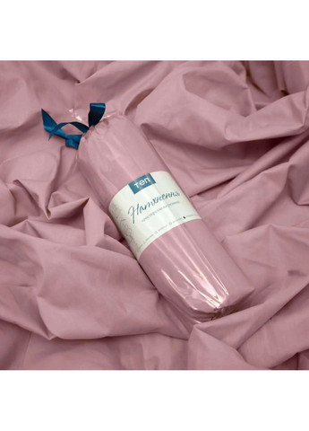 Простирадло з резинкою 140*200 см Ранфорс гіпоалергенне Рожеве (21480140200) ТЕП (365851940)