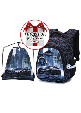 Набор школьный для мальчика рюкзак /SkyName R2-191 + мешок для обуви (фирменный пенал в подарок) Winner (291682937)