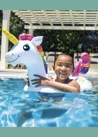 Дитячий надувний круг для плавання 59221 Єдиноріжка Intex (327797322)
