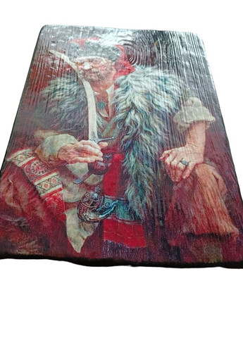 Панно из дерева с подвесом на стену Атаман Иван Сирко Handmade (308071296)