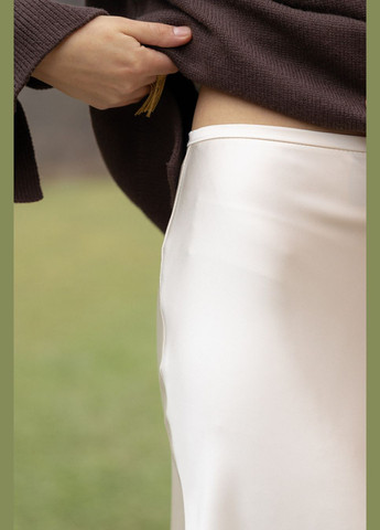 СПІДНИЦЯ САТИНОВА МІДІ Twice (314903722)