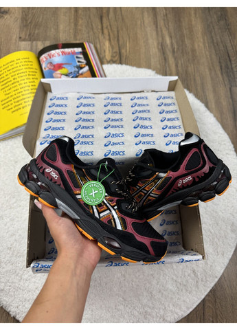 Комбіновані Осінні кросівки чоловічі asics gel-nyc naruto uzumaki асікс гель нюк No Brand