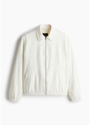 Белая демисезонная мужская джинсовая куртка н&м (58027) s белая H&M