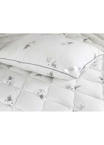 Ковдра Silver Swan штучний лебедяний пух тепла біла євро 420 гр/м2 (21314) Руно (307413817)