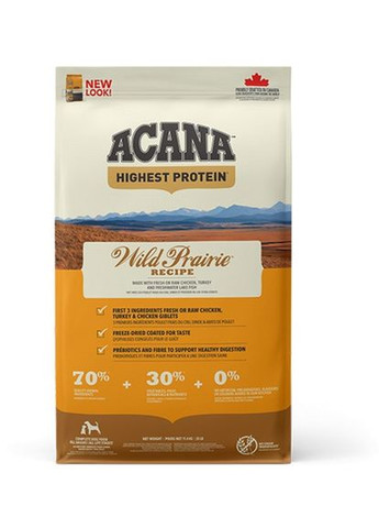 Сухой корм для собак всех пород Wild Prairie Dog 11.4 кг (a54011) Acana (280951648)