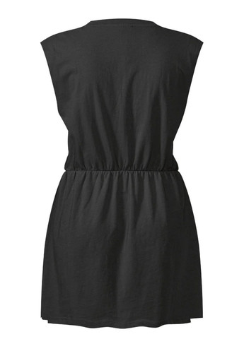 Черное повседневный, домашнее летнее платье Esmara однотонное