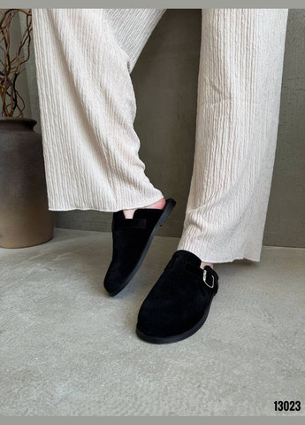 Замшеві зручні клоги Helen (332664847)