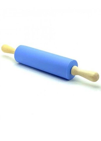 Скалка для теста силиконовый с деревянными ручками 43.5x5.3 см Frico fru-847 (289552610)