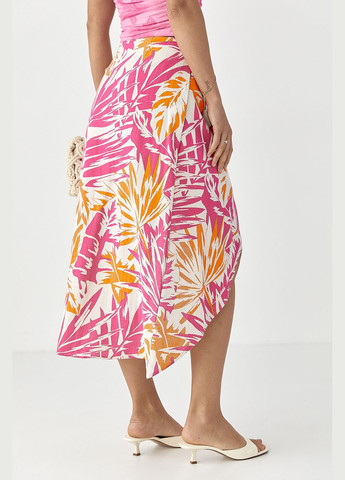 Жіноча спідниця з куліскою - рожевий колір Lurex (340917781)