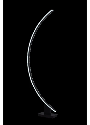 Торшер сучасний світлодіодний LDD1007 BK 76W чорний Sirius (336934870)