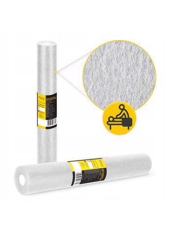 Простирадло одноразове 50 м x 60 см в рулоні 14 г/м² White () 4FIZJO P-5905973406789 (361894228)