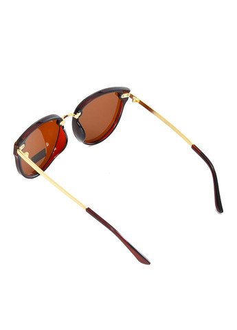 Очки женские коричневого цвета Let's Shop (325610228)