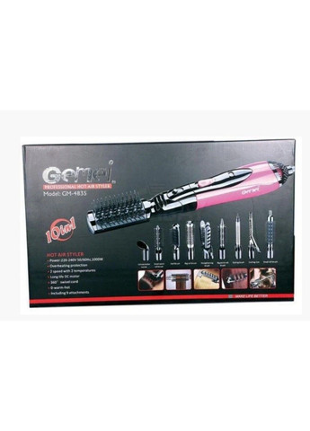 Стайлер GM 4835 Фен-щітка 10 в 1 Gemei (331639259)