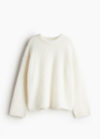 Білий демісезонний светр H&M
