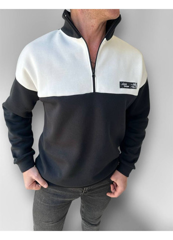 Чоловіча тепла кофта на флісі без капюшона No Brand (362244480)