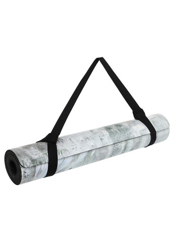 Коврик для йоги Замшевый двухслойный каучуковый 3мм Pro (размер 183x61x0,3см, салатовый) Record (361433538)