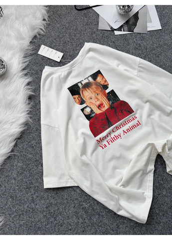 Женская футболка в стиле "сам дома" Osoblyva - (370757029)