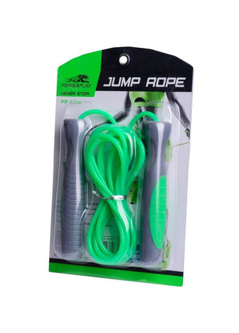 Скакалка Power Play 4204 2.7 м, Green PowerPlay (324608489)