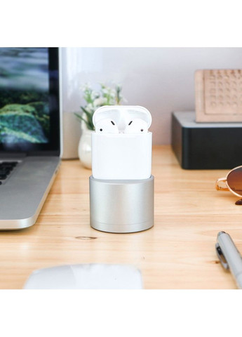 Док-станция Base20 AirPods Stand Silver (CS7202-TS) Coteetci (352506947)