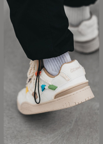 Кроссовки женские и мужские Cat & Sofa beige multicolor | Кэт & Софа бежевые No Brand бежевые всесезоны (315006142)