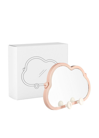 Дзеркало для макіяжу косметичне настільне на підставці "Хмаринка" No Brand (302722287)