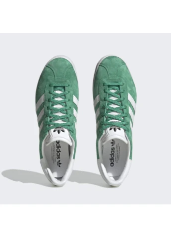 Зелені кросівки gazelle 85 shoes green gy2532 adidas