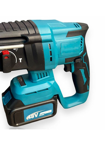 Акумуляторний дриль-перфоратор з обмежувачем глибини дриль з 2 акумуляторами та додатковою рукояткою в кейсі (DP064) No Brand (360867119)