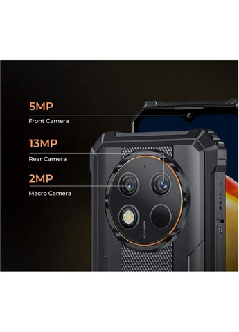 Смартфон 4/64GB Black Oukitel WP28E (314982655)