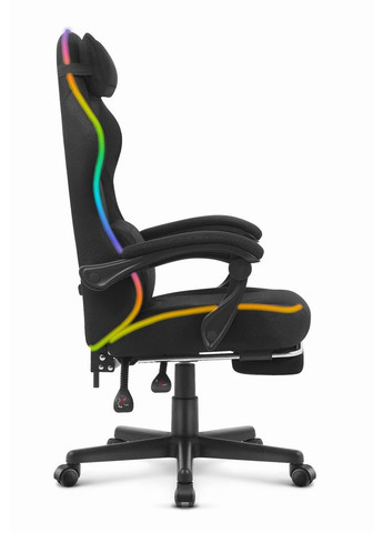 Крісло C502 LED Black тканина No Brand (361443803)