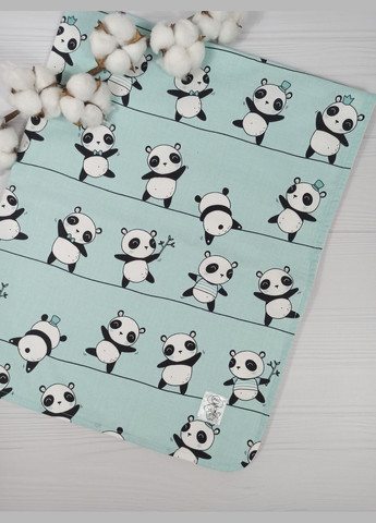 Набор для новорожденного: плед, пеленки и грызунок a.l.babybox Лама Мятный No Brand (315488227)