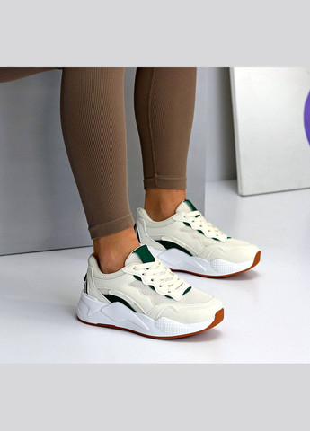 Жіночі кросівки світло-бежеві, екошкіра + текстиль, легкі та стильні Navigator Кросівки світло-бежеві літо (346146182)