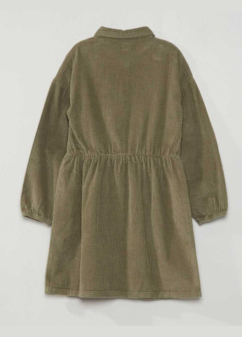 Оливковое платье демисезон,темно-оливковый, Kiabi (264642770)