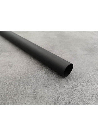 Карниз Куля гладка штанга подвійний модерн 25/19 мм 320 см Сатин/Чорний матовий Quadrum (352782555)