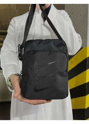 Чорна чоловіча барсетка на ремені - стиль та функціональність No Brand (365592467)