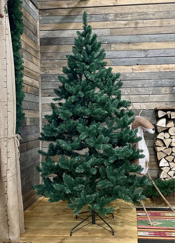 Новогодняя искусственная елка Elegant 220 см зеленая HVOYA (328606287)