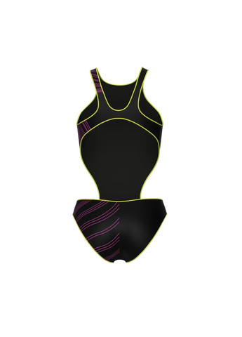 Чорний літній жіночий купальник one stream swimsuit (008953-560) розмір Arena