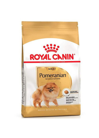 Сухой корм Pomeranian Adult для взрослых собак породы Померанский шпиц 0,5 кг Royal Canin (290186984)