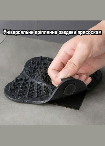 Улавливатель волос сеточка Вихрь для ванной, раковин или душа черного цвета No Brand (324834219)