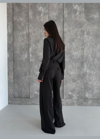 Чёрная женская блузка FINO Mode