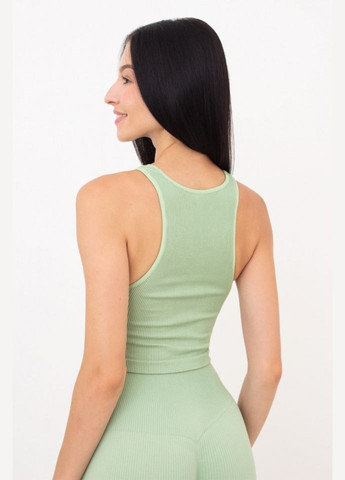 Топ жіночій безшовний на широких бретелях в рубчик Giulia HALTER TOP RIB (301384750)