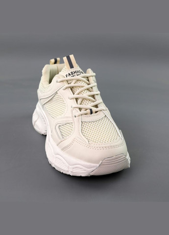 Кроссовки женские Fashion молочные (326986244)